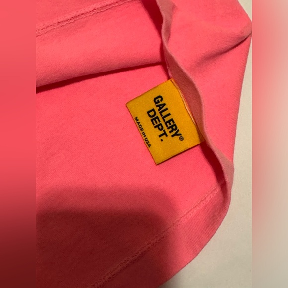 Authentic Gallery Dept Pink Size Small Front & Back Logo - Picture 6 of 11